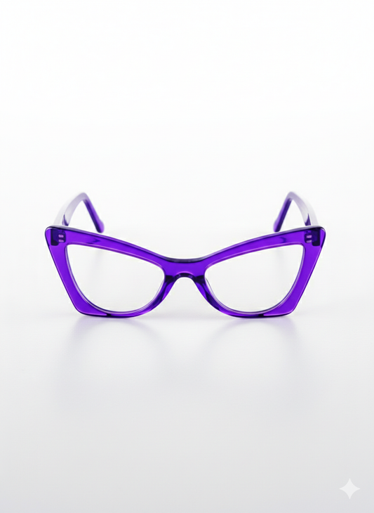 Diva vlo - Montatura Vista Donna in Acetato Viola