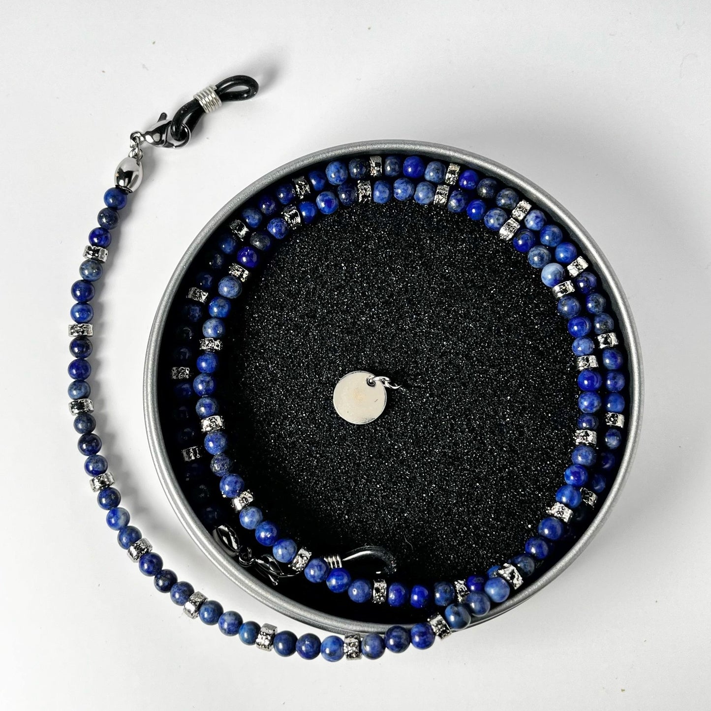 JEWEL blue/ silver