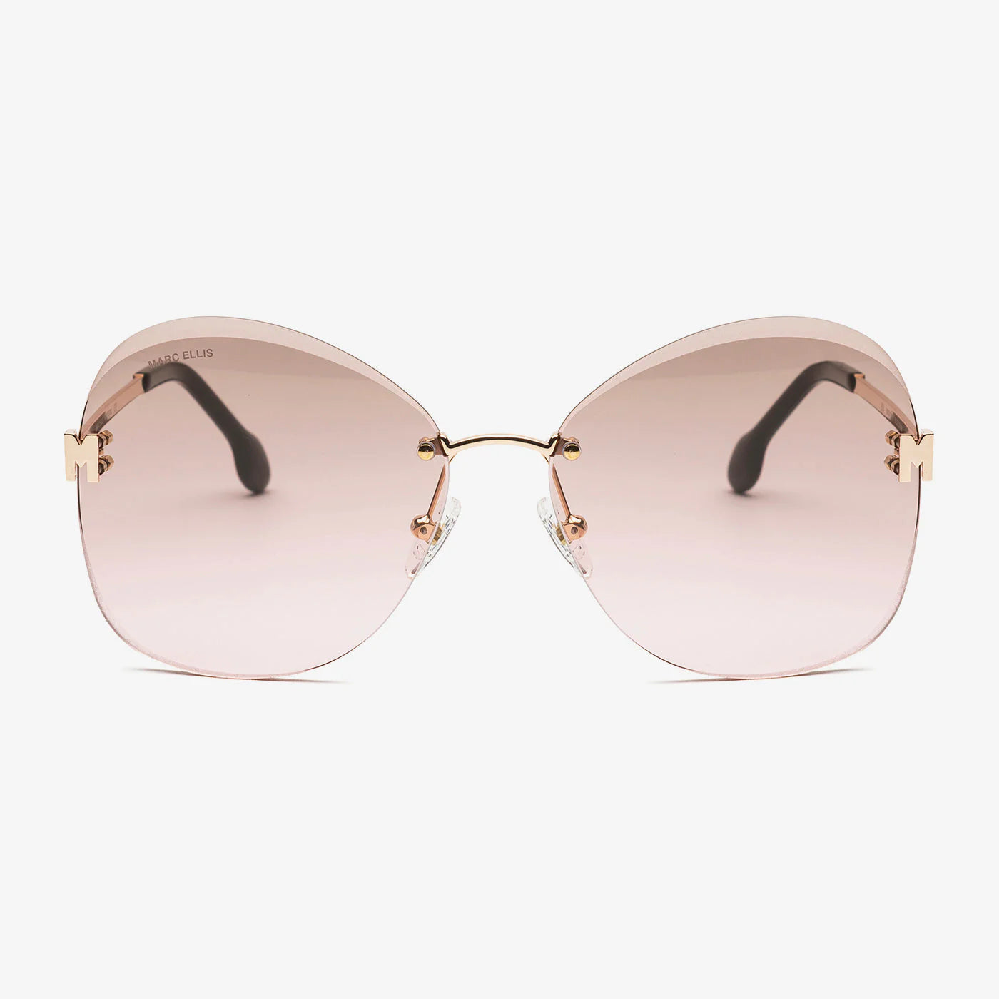 Marc Ellis Diana DC044 – Occhiali da Sole Donna Oversize Oro