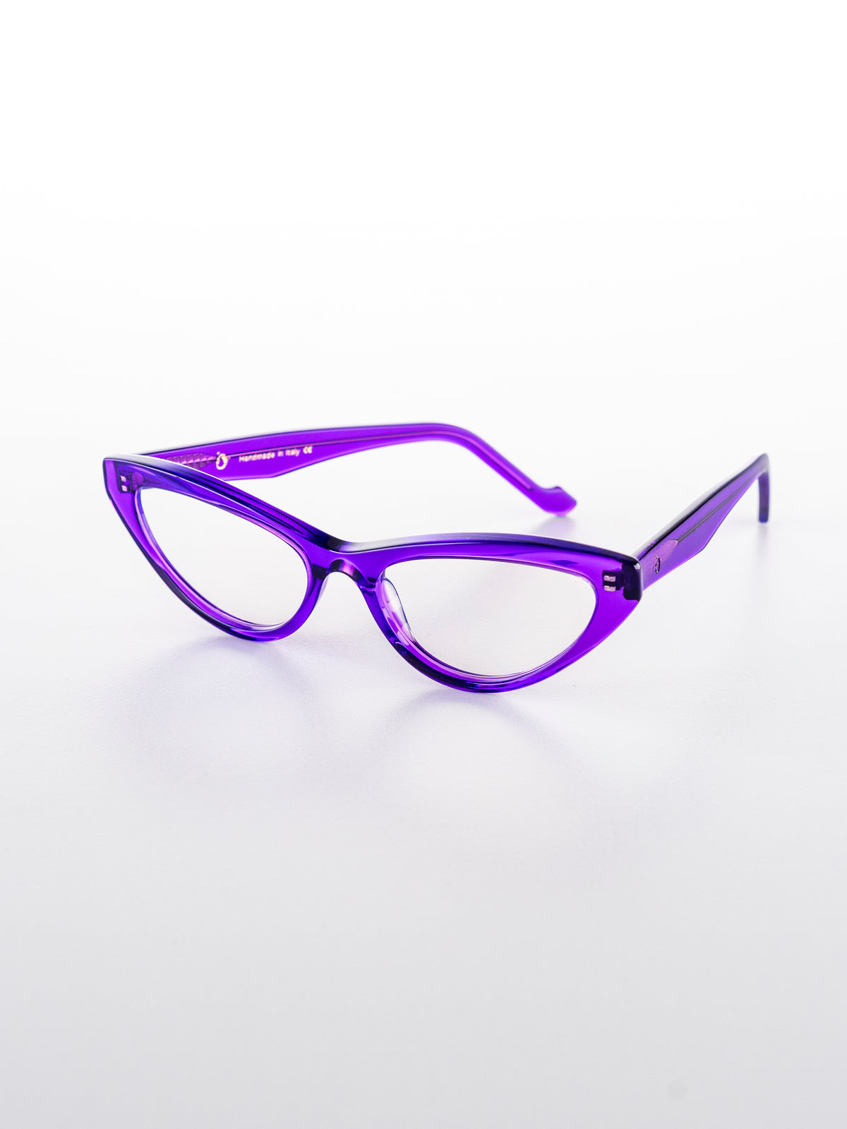 Tara vlt - Montatura Vista Cat-Eye Donna in Acetato Viola