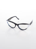 Tara blk/w - Montatura Vista Cat-Eye Donna Nero/Bianco