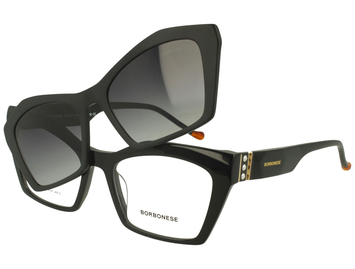 Borbonese BEV.6226.00 – Montatura Vista  con Clip-On